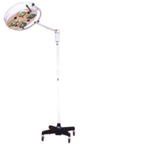 Светильник операционный бестеневой L734-II- четырехрефлекторный передвижной